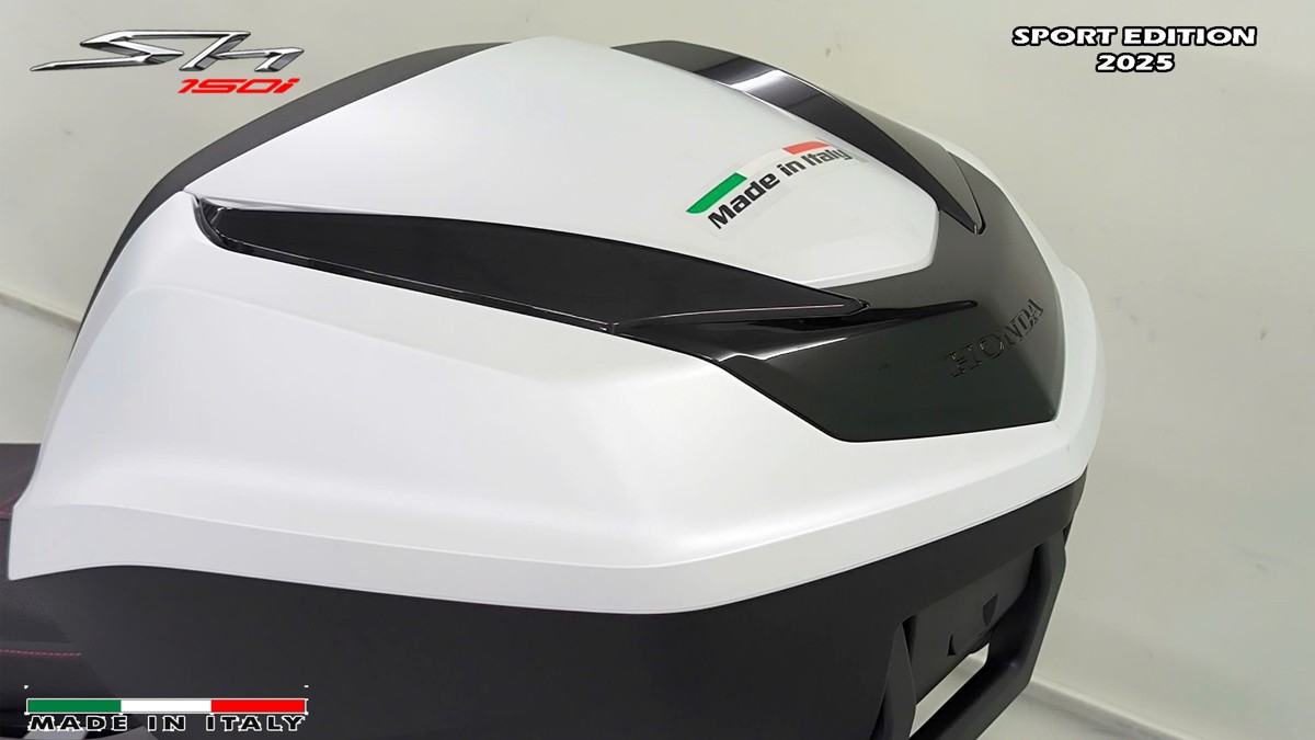 Honda SH150i Sport Edition 2025 Trắng, Made In Italy, Nhập Chính Hãng tại Đồng Tháp