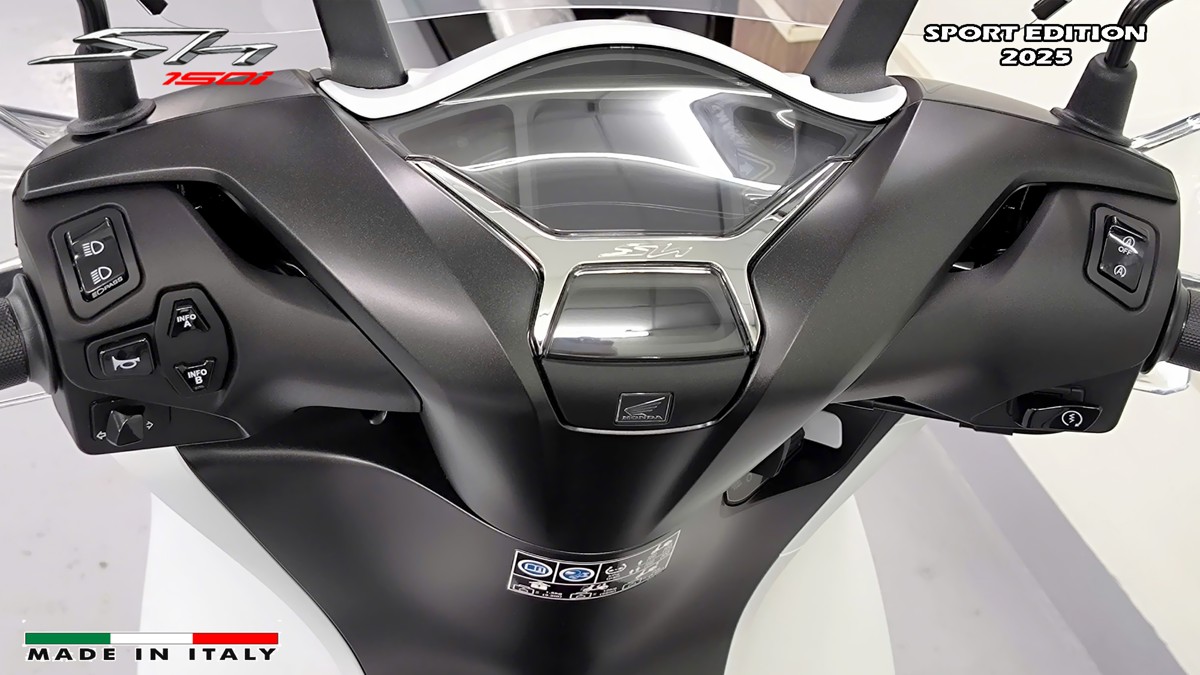 Honda SH150i Sport Edition 2025 Trắng, Made In Italy, Nhập Chính Hãng tại Đồng Tháp