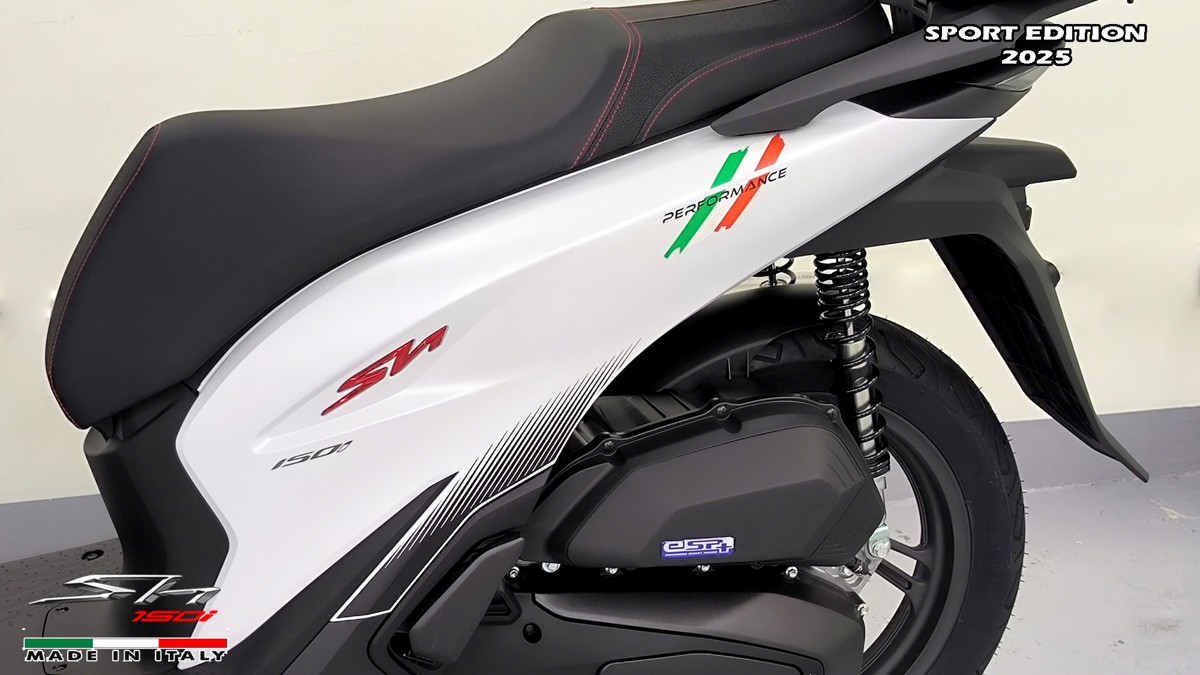 Honda SH150i Sport Edition 2025 Trắng, Made In Italy, Nhập Chính Hãng tại Đồng Tháp