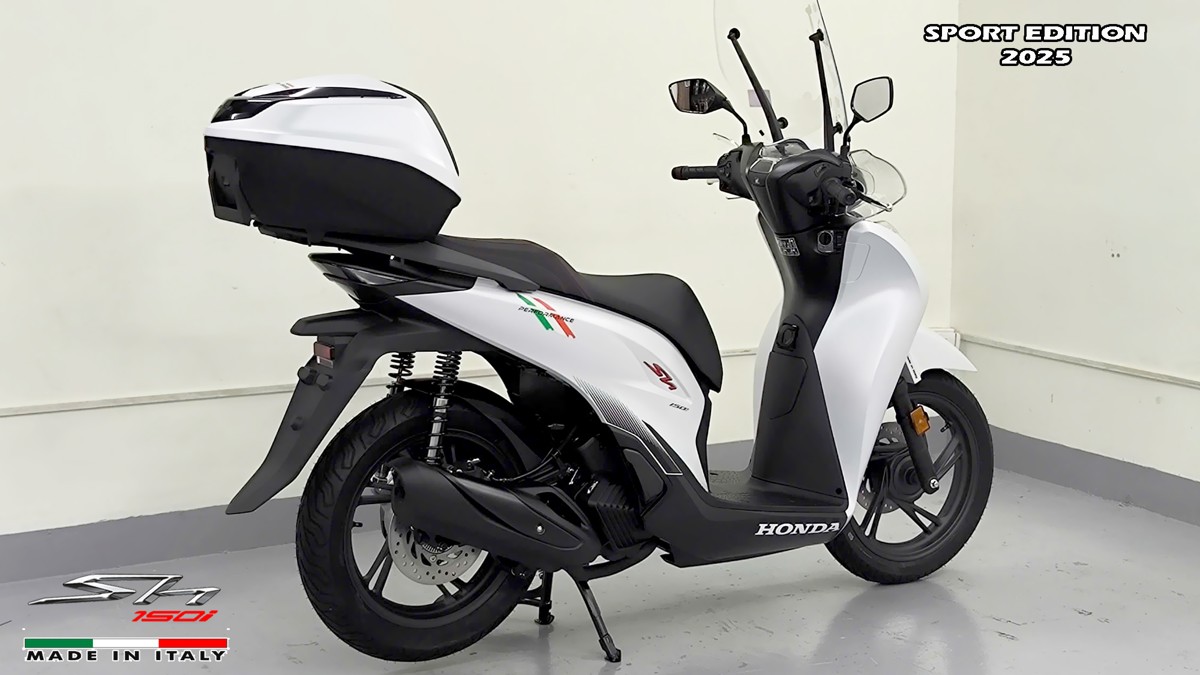 Honda SH150i Sport Edition 2025 Trắng, Made In Italy, Nhập Chính Hãng tại Đồng Tháp
