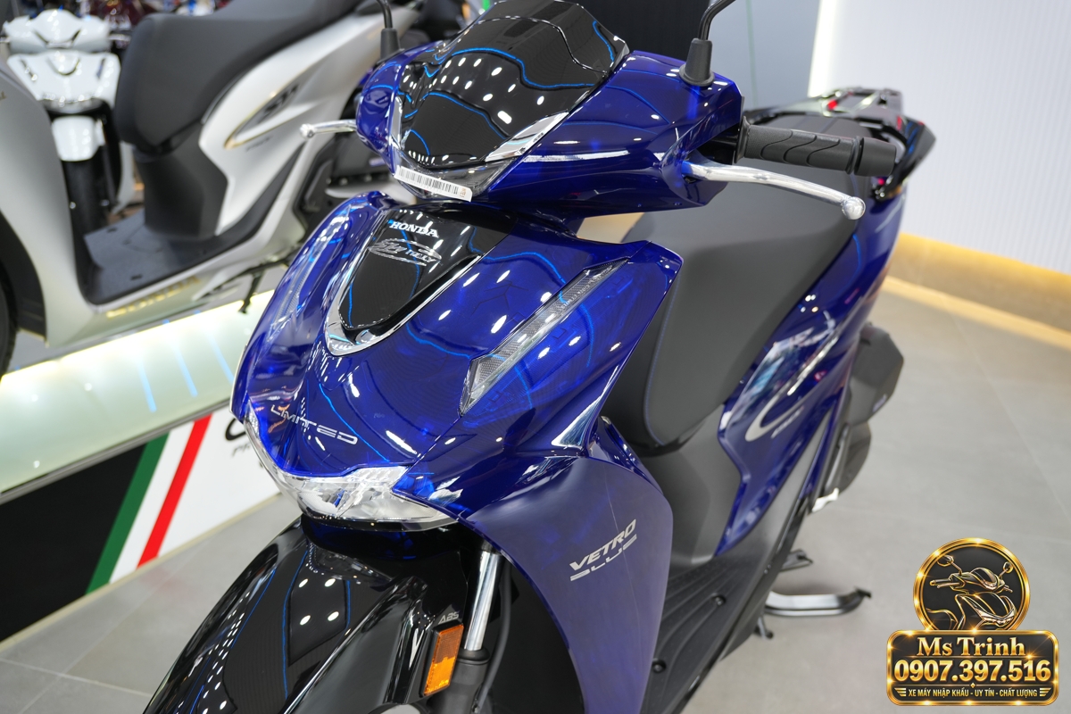 Honda SH150 Vetro Blue 2027 tại Đồng Tháp - Xanh Sapphire trong suốt, nhập Ý sang trọng