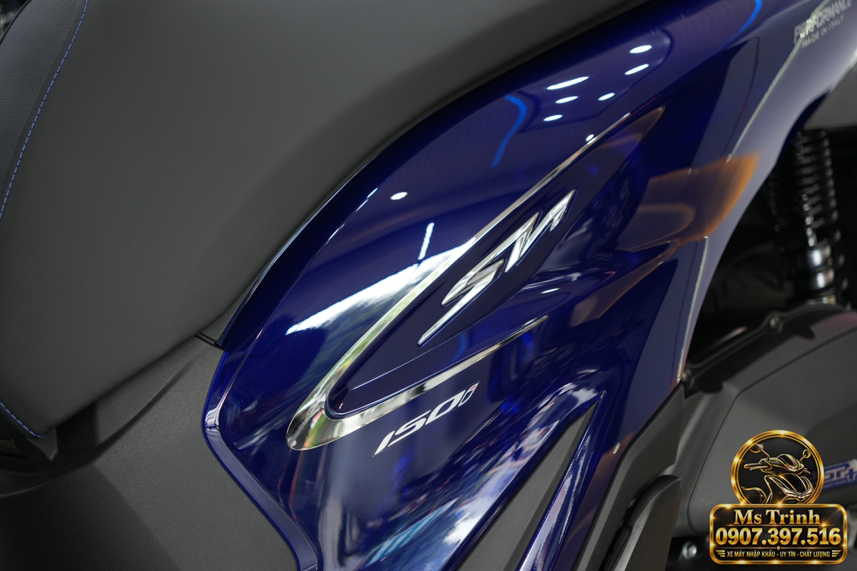 Honda SH150 Vetro Blue 2027 tại Đồng Tháp - Xanh Sapphire trong suốt, nhập Ý sang trọng