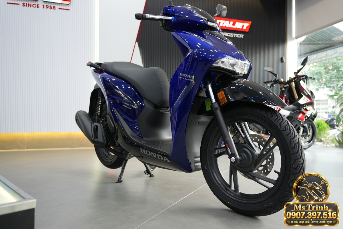 Honda SH150 Vetro Blue 2027 tại Đồng Tháp - Xanh Sapphire trong suốt, nhập Ý sang trọng