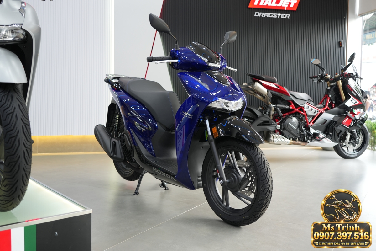 Honda SH150 Vetro Blue 2027 tại Đồng Tháp - Xanh Sapphire trong suốt, nhập Ý sang trọng