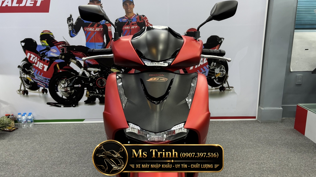 Honda SH150 Ý 2026 màu đỏ Sporty New Concept tại Đồng Tháp: Giá trị khác biệt của một chiếc SH nhập khẩu