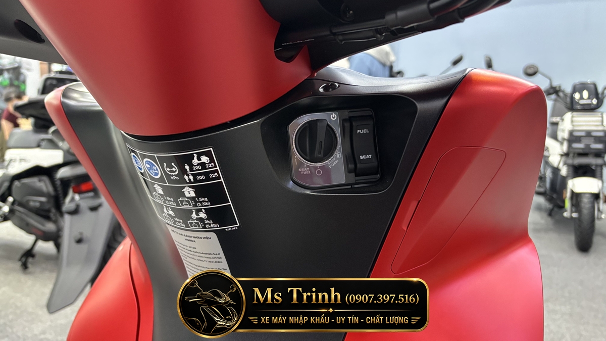Honda SH150 Ý 2026 màu đỏ Sporty New Concept tại Đồng Tháp: Giá trị khác biệt của một chiếc SH nhập khẩu