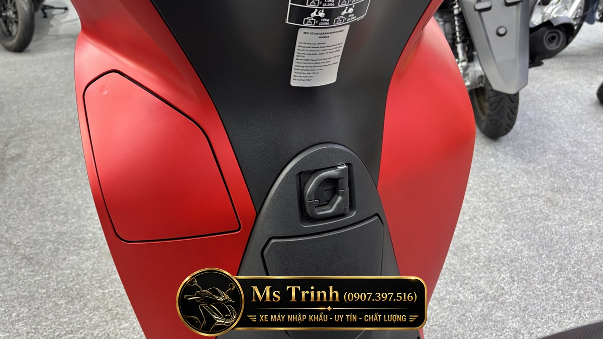 Honda SH150 Ý 2026 màu đỏ Sporty New Concept tại Đồng Tháp: Giá trị khác biệt của một chiếc SH nhập khẩu