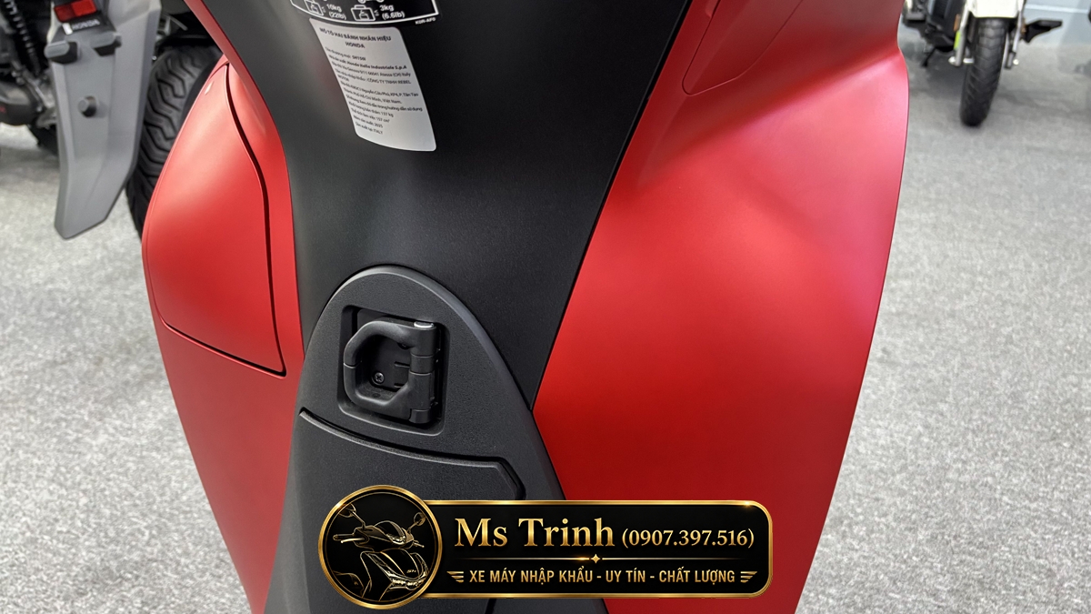 Honda SH150 Ý 2026 màu đỏ Sporty New Concept tại Đồng Tháp: Giá trị khác biệt của một chiếc SH nhập khẩu