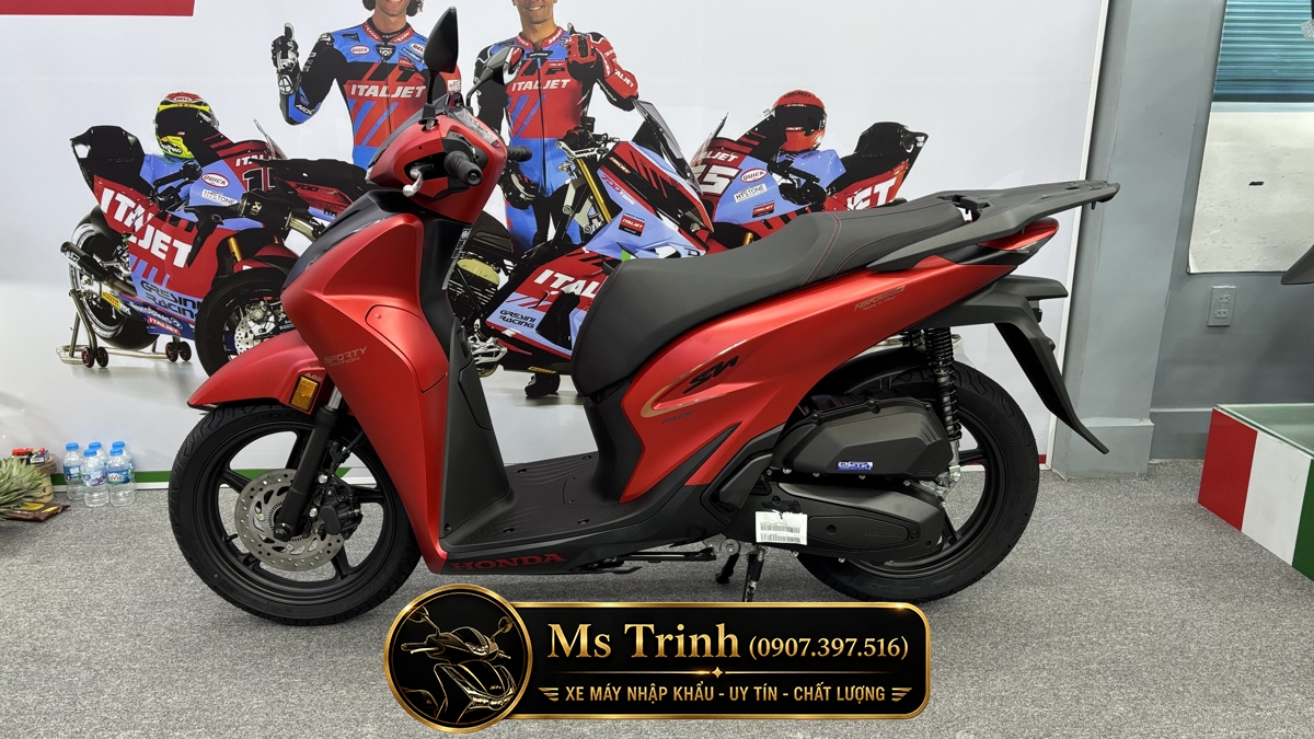 Honda SH150 Ý 2026 màu đỏ Sporty New Concept tại Đồng Tháp: Giá trị khác biệt của một chiếc SH nhập khẩu