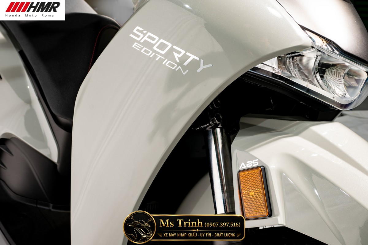 Honda SH350i nhập Ý 2026 tại Đồng Tháp - SH350i Sporty Trắng Nhám, Xám Bóng Đẳng Cấp Chuẩn Ý