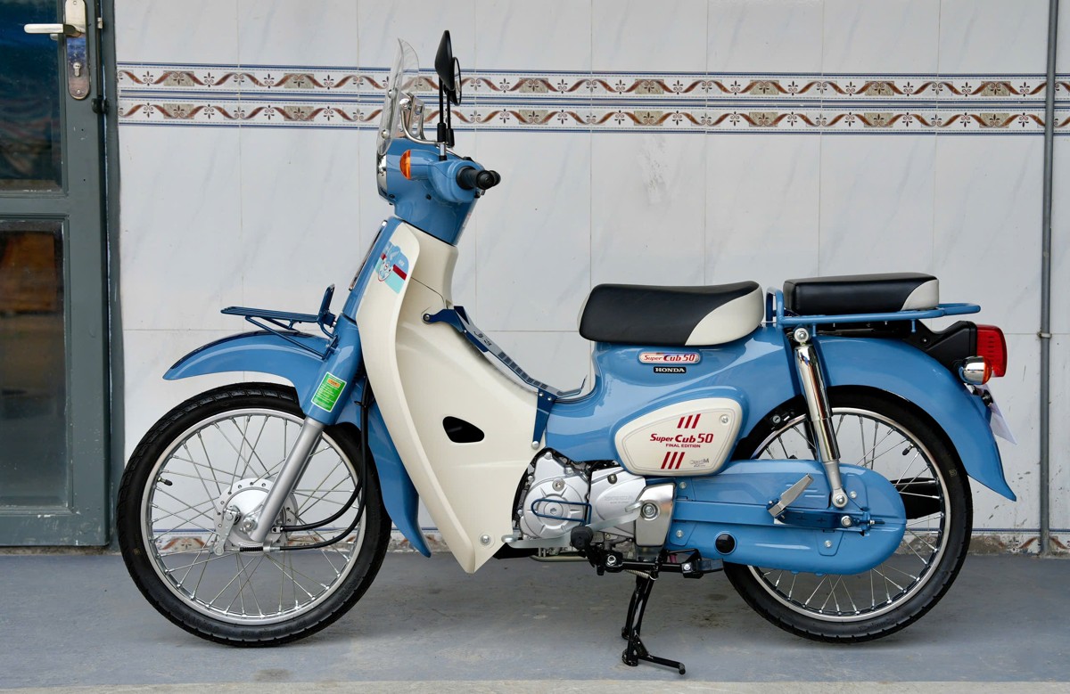 Honda Super Cub 50 Final Edition Custom Japan tại Đồng Tháp - Phiên bản sưu tầm hiếm