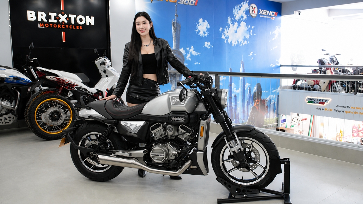 Hyosung GV350X tại Đồng Tháp - Cruiser 350cc Phong Cách Mỹ Cơ Bắp, Cá Tính