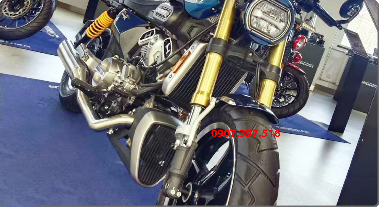 Hyosung GV350X tại Đồng Tháp - Cruiser 350cc Phong Cách Mỹ Cơ Bắp, Cá Tính