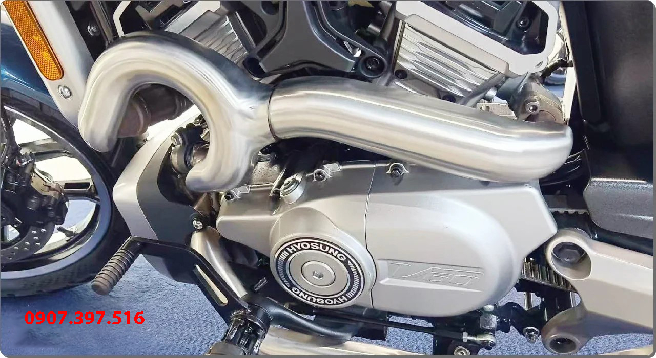 Hyosung GV350X tại Đồng Tháp - Cruiser 350cc Phong Cách Mỹ Cơ Bắp, Cá Tính