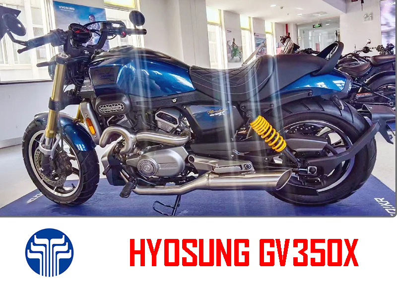 Hyosung GV350X tại Đồng Tháp - Cruiser 350cc Phong Cách Mỹ Cơ Bắp, Cá Tính