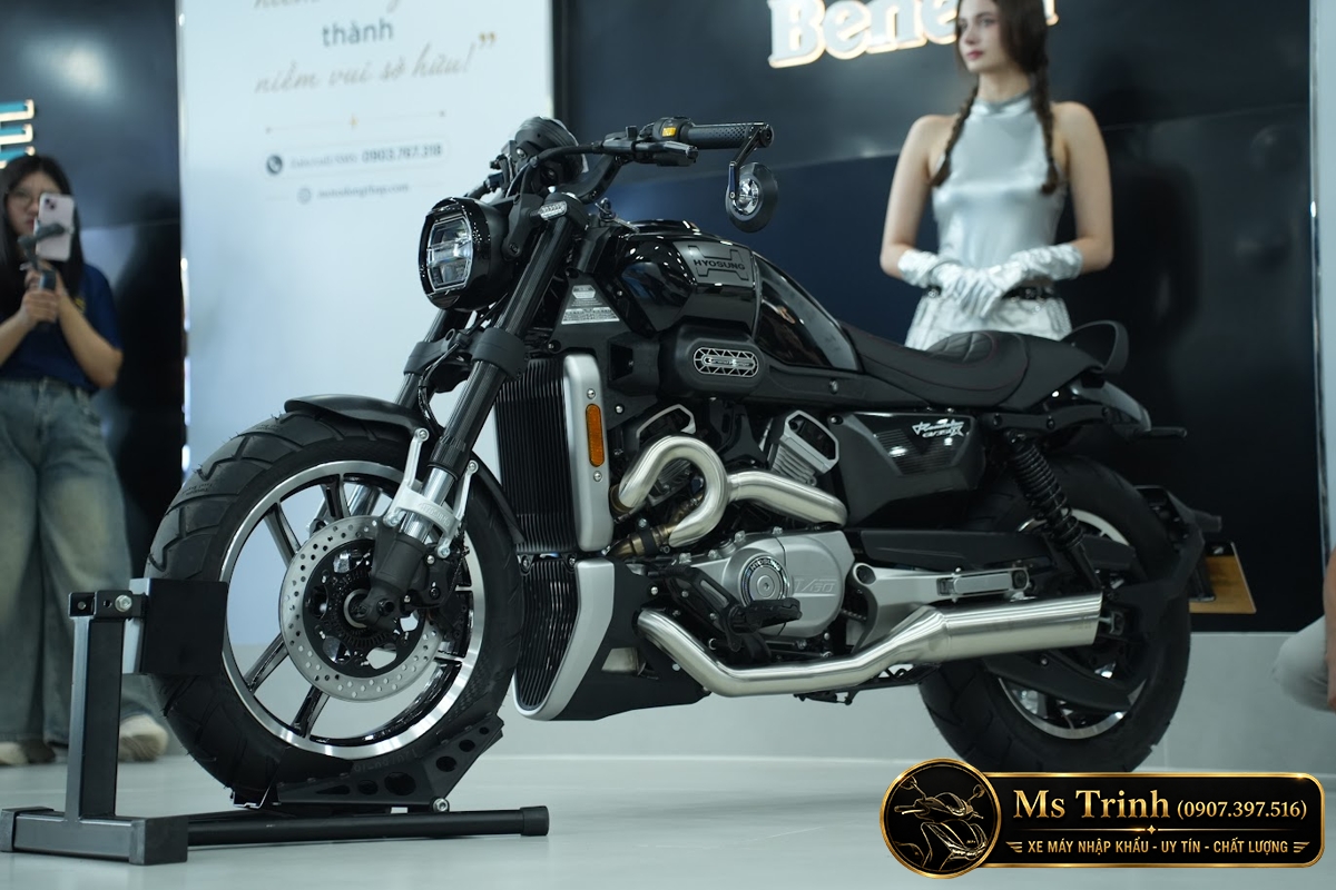 Hyosung GV350X tại Đồng Tháp - Cruiser 350cc Phong Cách Mỹ Cơ Bắp, Cá Tính