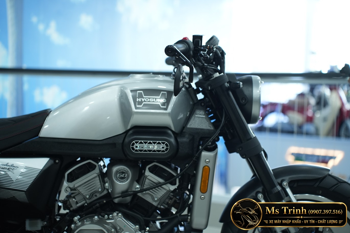 Hyosung GV350X tại Đồng Tháp - Cruiser 350cc Phong Cách Mỹ Cơ Bắp, Cá Tính
