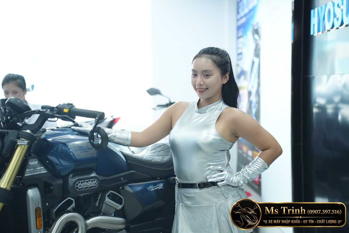 Hyosung GV350X tại Đồng Tháp - Cruiser 350cc Phong Cách Mỹ Cơ Bắp, Cá Tính
