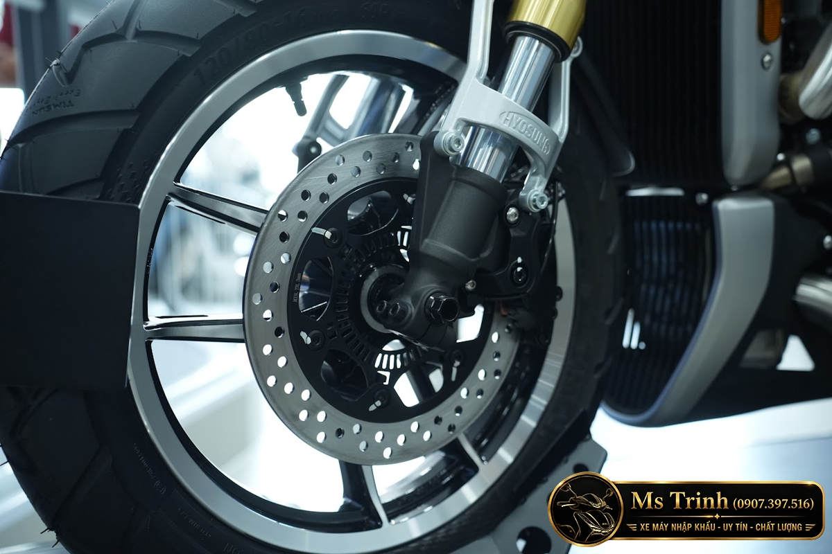 Hyosung GV350X tại Đồng Tháp - Cruiser 350cc Phong Cách Mỹ Cơ Bắp, Cá Tính