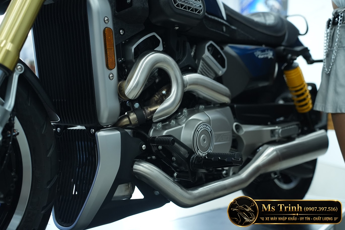 Hyosung GV350X tại Đồng Tháp - Cruiser 350cc Phong Cách Mỹ Cơ Bắp, Cá Tính