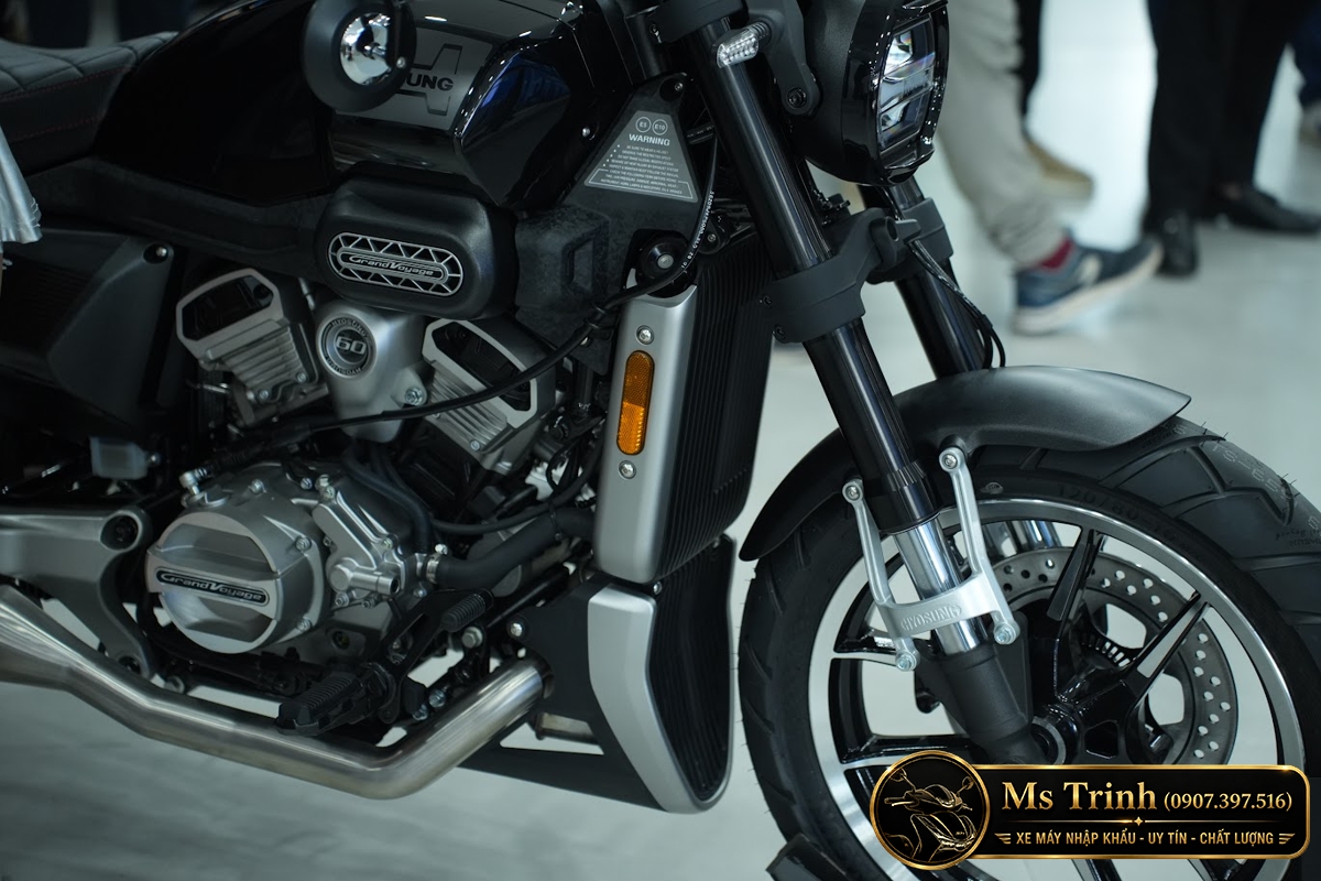 Hyosung GV350X tại Đồng Tháp - Cruiser 350cc Phong Cách Mỹ Cơ Bắp, Cá Tính