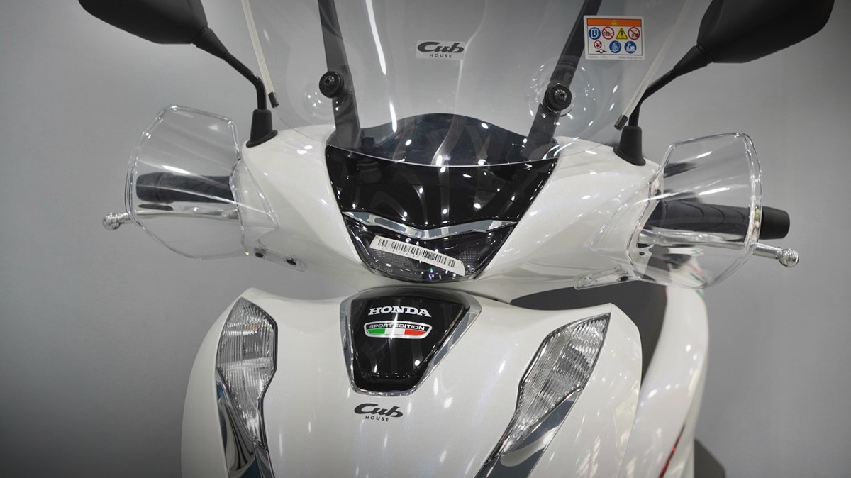 Honda SH150 trắng pha lê nhập Ý 2026 tại Đồng Tháp - Sport Edition chính ngạch, chuẩn chất Ý