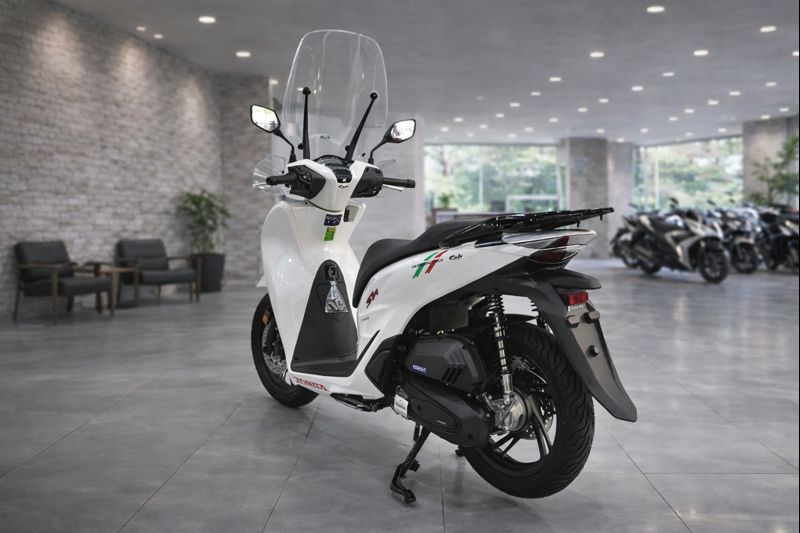 Honda SH150 trắng pha lê nhập Ý 2026 tại Đồng Tháp - Sport Edition chính ngạch, chuẩn chất Ý