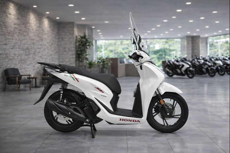 Honda SH150 trắng pha lê nhập Ý 2026 tại Đồng Tháp - Sport Edition chính ngạch, chuẩn chất Ý