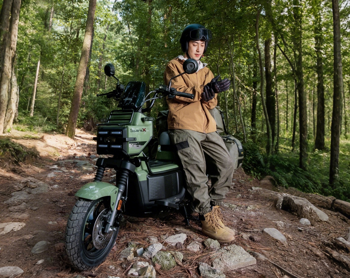 Honda SquareX125 - Xe tay ga vuông nhập chính ngạch, phân phối tại Đồng Tháp