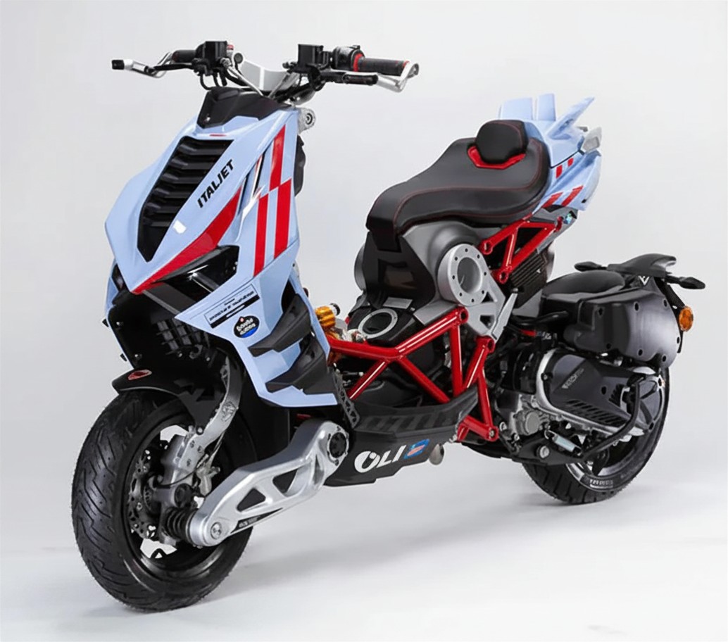 Italjet Dragster 300 Gresini Racing Tại Đồng Tháp - Chiếc Scooter Ý Khiến Dân Chơi Xe Phải Ngoái Nhìn