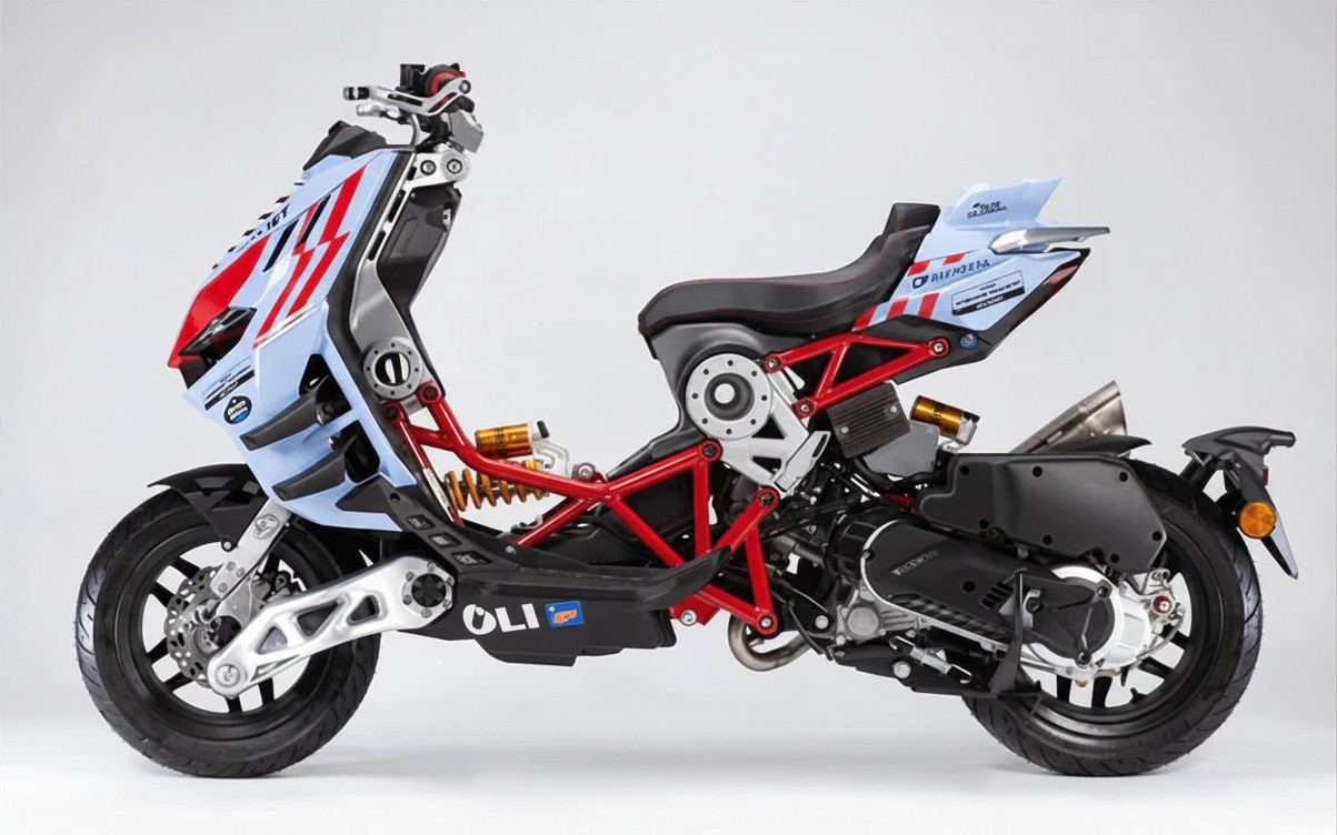 Italjet Dragster 300 Gresini Racing Tại Đồng Tháp - Chiếc Scooter Ý Khiến Dân Chơi Xe Phải Ngoái Nhìn