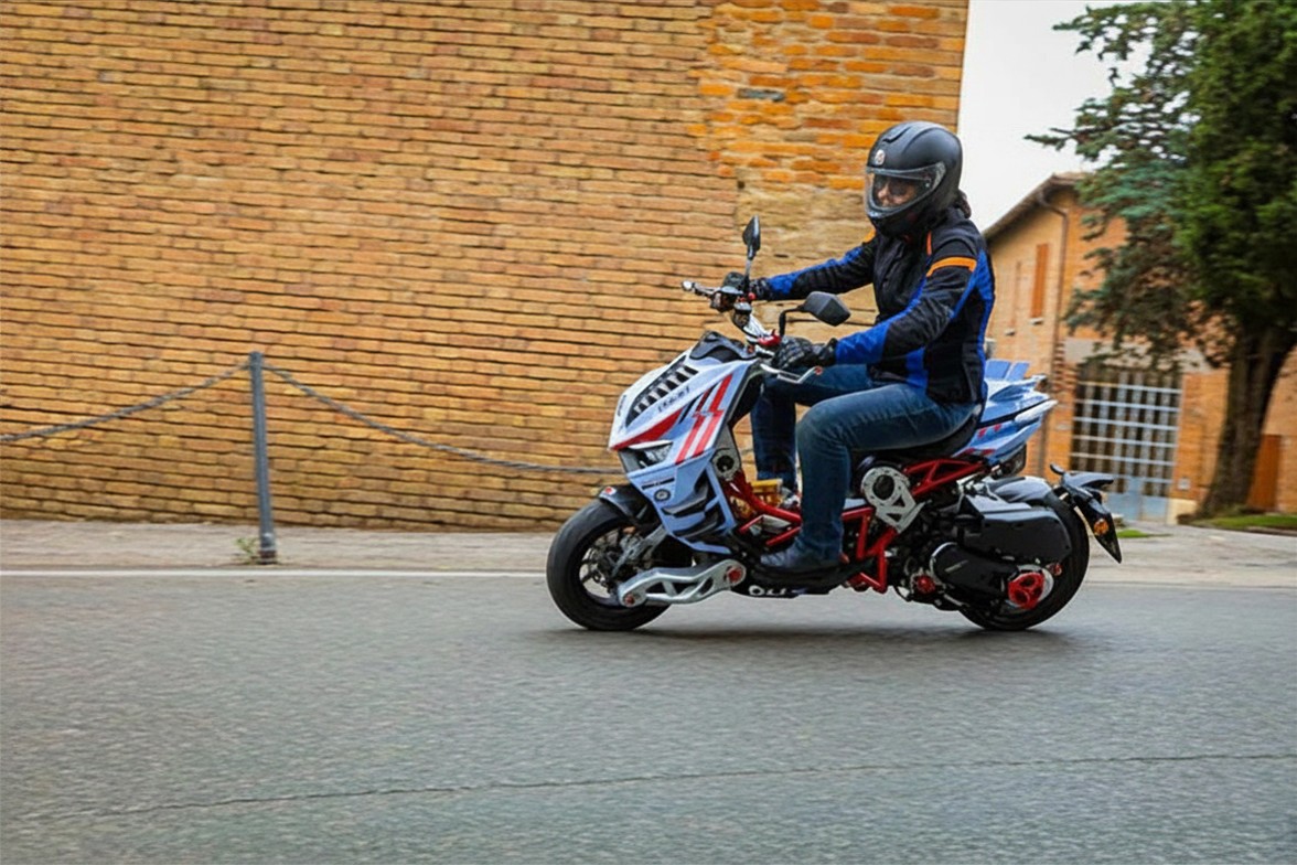 Italjet Dragster 300 Gresini Racing Tại Đồng Tháp - Chiếc Scooter Ý Khiến Dân Chơi Xe Phải Ngoái Nhìn