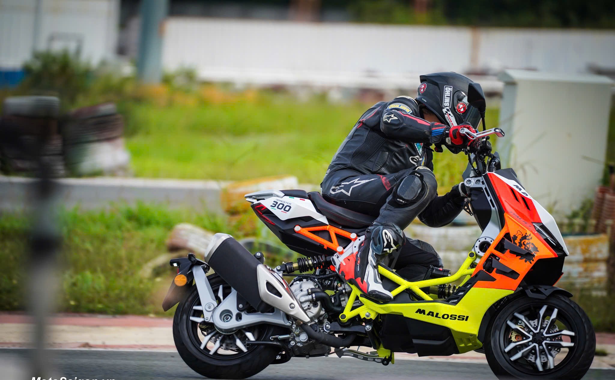 Italjet Dragster 300 Malossi, Xe Tay Ga Đua Nội Thành Thương Hiệu Italy tại Đồng Tháp