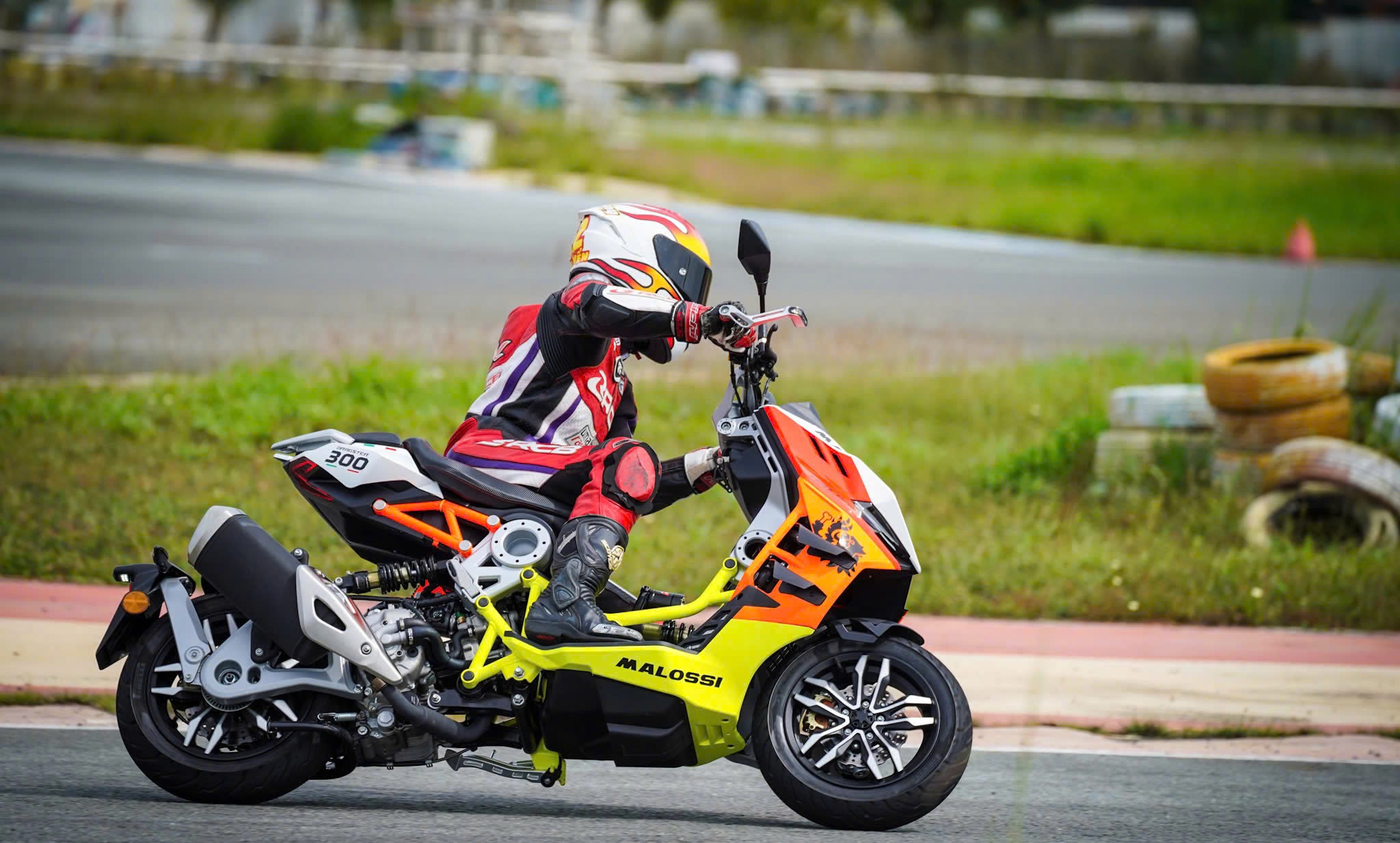 Italjet Dragster 300 Malossi, Xe Tay Ga Đua Nội Thành Thương Hiệu Italy tại Đồng Tháp