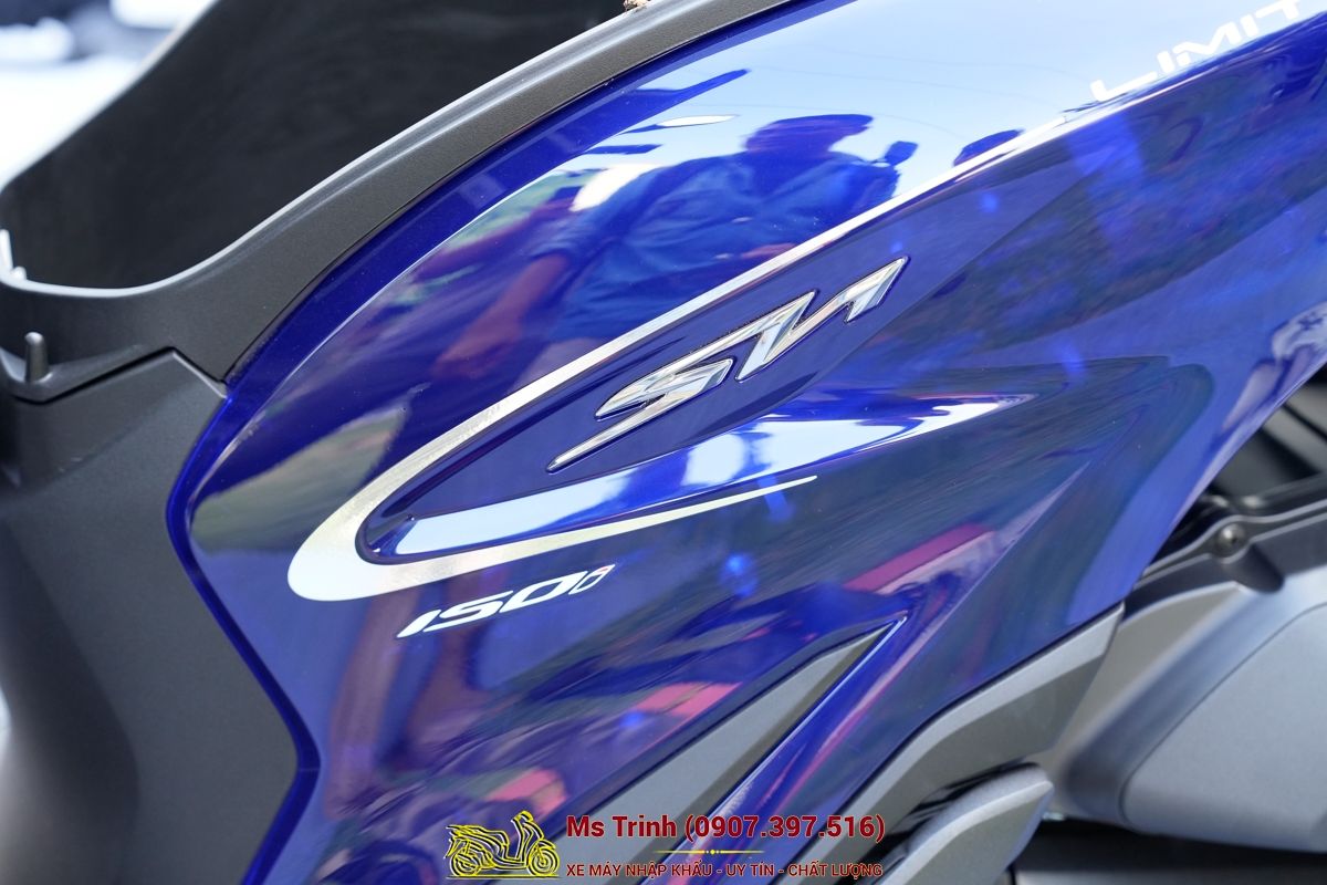 Honda SH150 Vetro Blue 2026 Limited Edition - Siêu phẩm SH Ý dàn áo xanh trong suốt cực hiếm tại Đồng Tháp