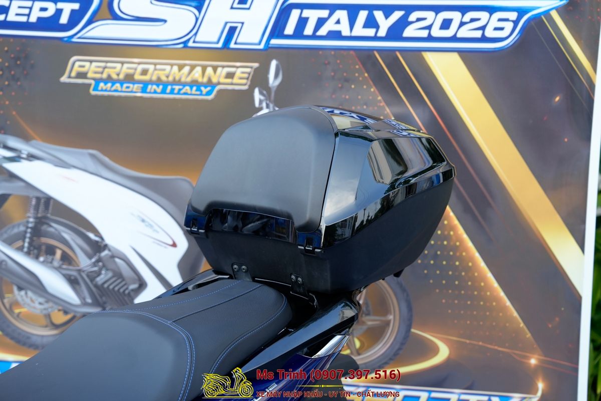 Honda SH150 Vetro Blue 2026 Limited Edition - Siêu phẩm SH Ý dàn áo xanh trong suốt cực hiếm tại Đồng Tháp