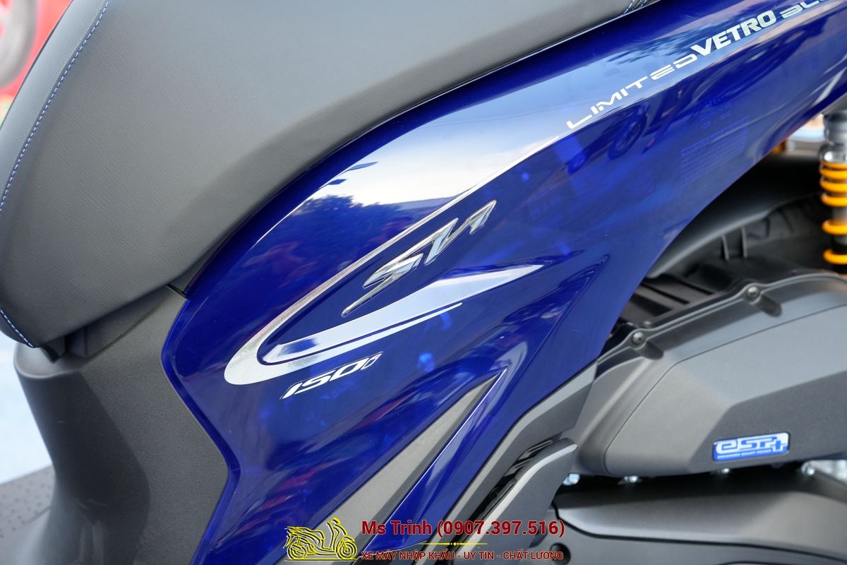 Honda SH150 Vetro Blue 2026 Limited Edition - Siêu phẩm SH Ý dàn áo xanh trong suốt cực hiếm tại Đồng Tháp