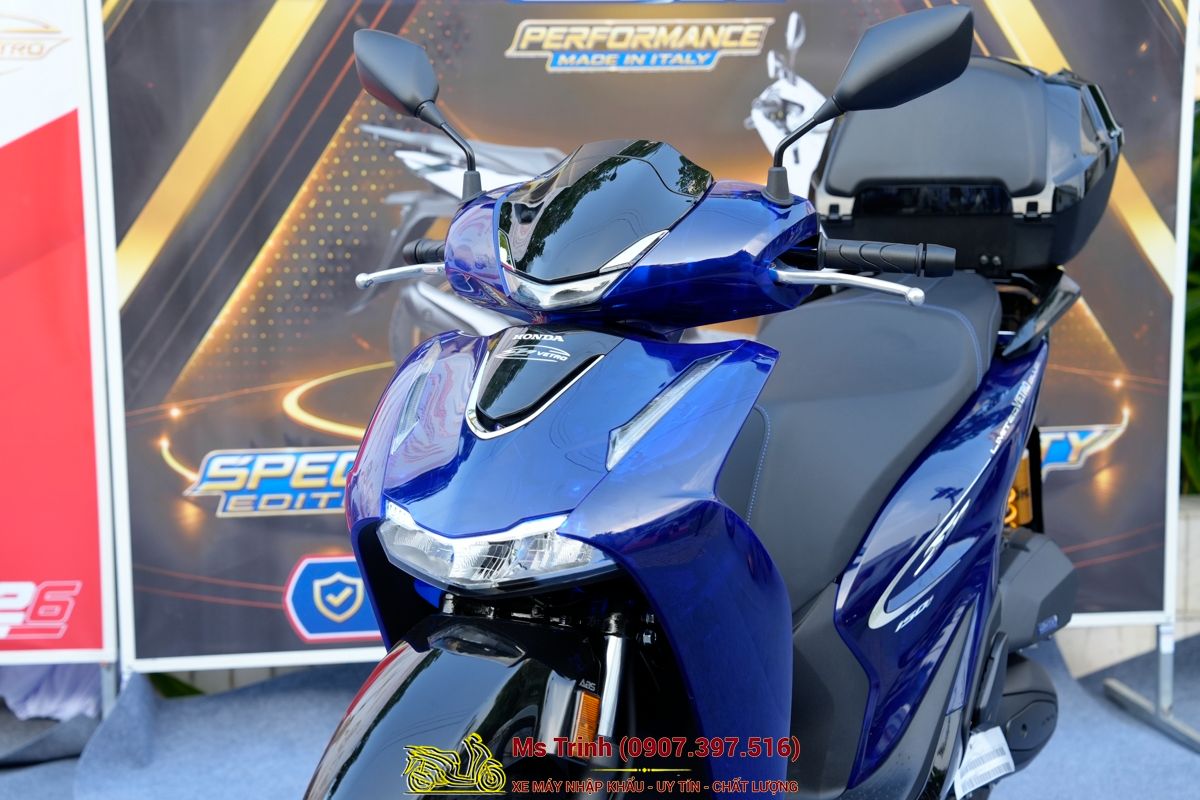 Honda SH150 Vetro Blue 2026 Limited Edition - Siêu phẩm SH Ý dàn áo xanh trong suốt cực hiếm tại Đồng Tháp