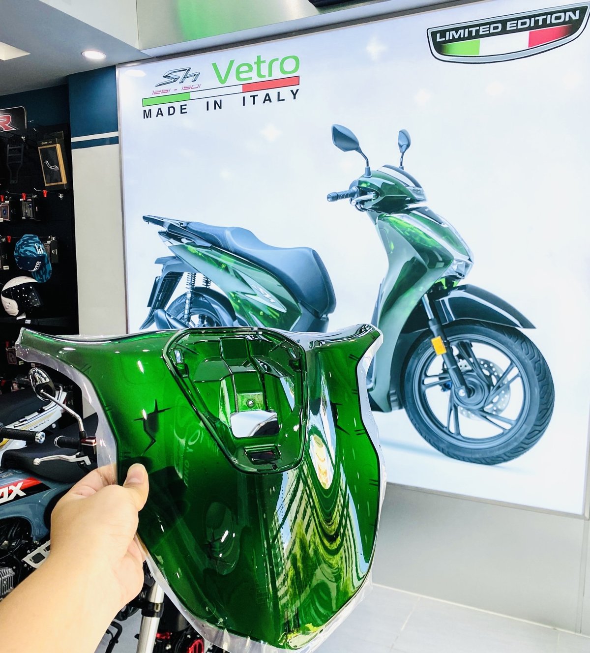 Honda SH150i Vetro 2025, Made In Italy, Nhập Chính Hãng Từ Ý tại Đồng Tháp