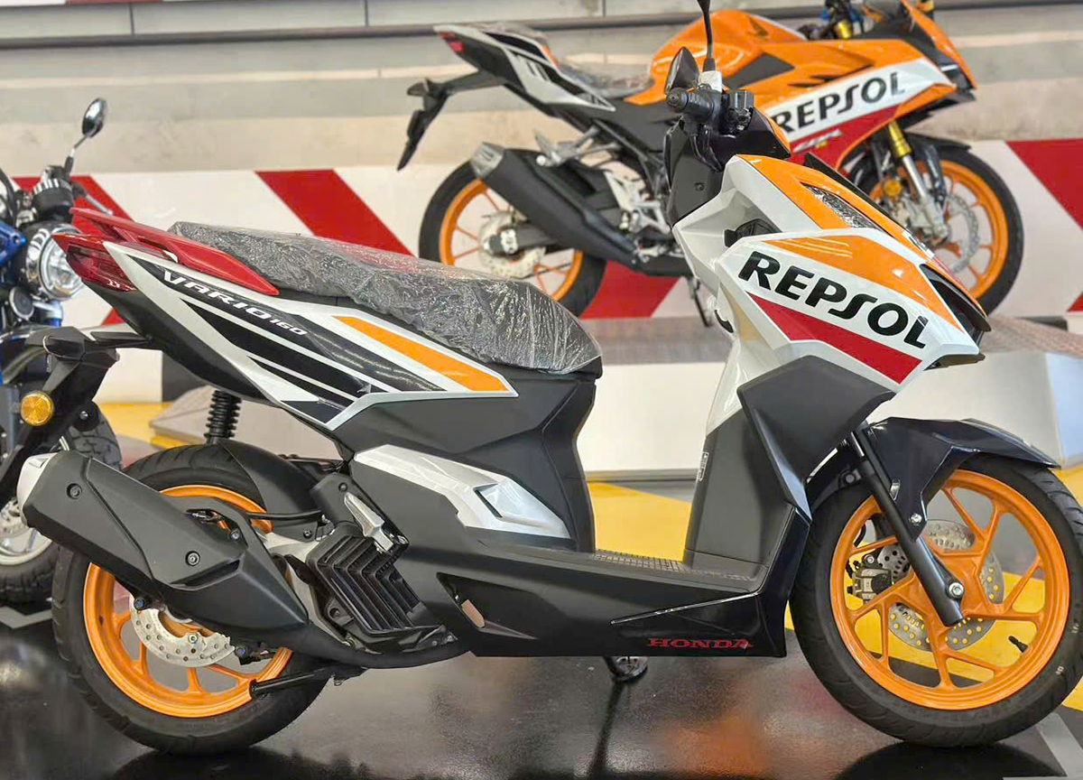 Honda Vario160 Repsol Edition, Giới hạn 2.000 xe, NK Malaysia tại Đồng Tháp