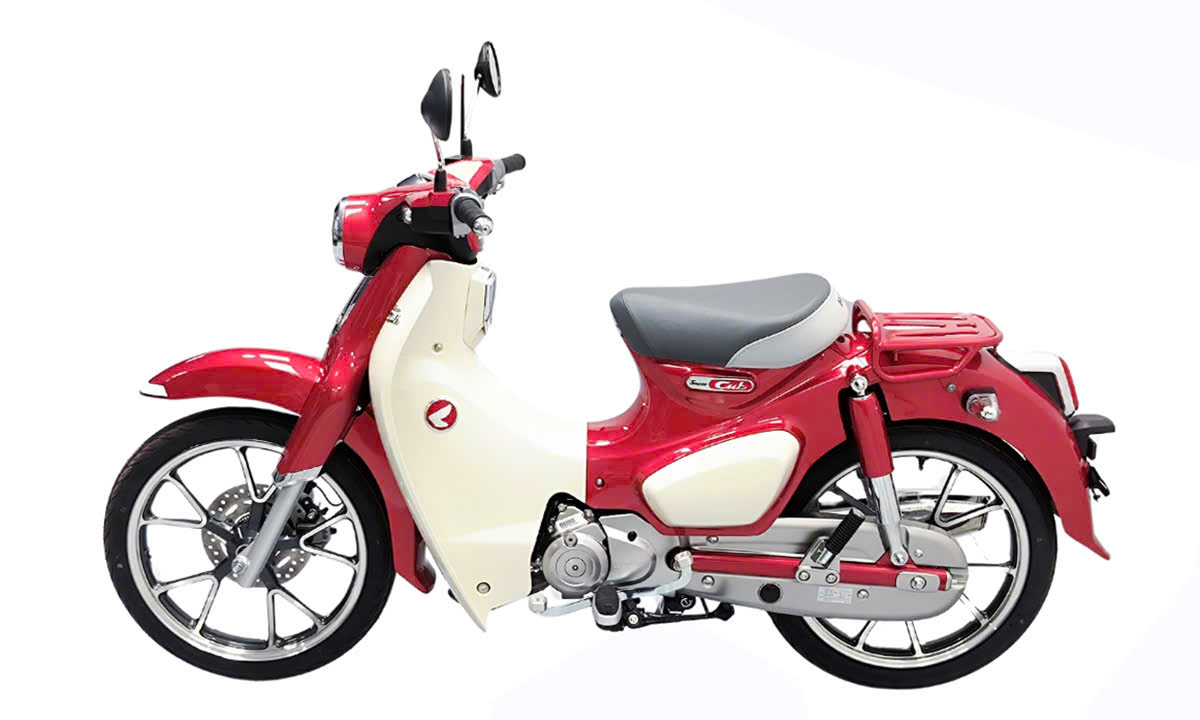 Honda Super C125 ABS, Nhập Nhật, Chính Hãng Màu Đỏ Cuối Cùng tại Đồng Tháp
