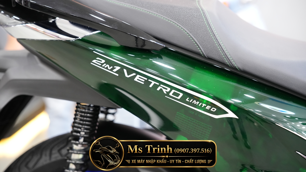 Tem Limited nhận diện SH150i Italy Super Vetro 2 in 1 Bộ tem đánh số riêng dành cho Honda SH150i Super Vetro giới hạn