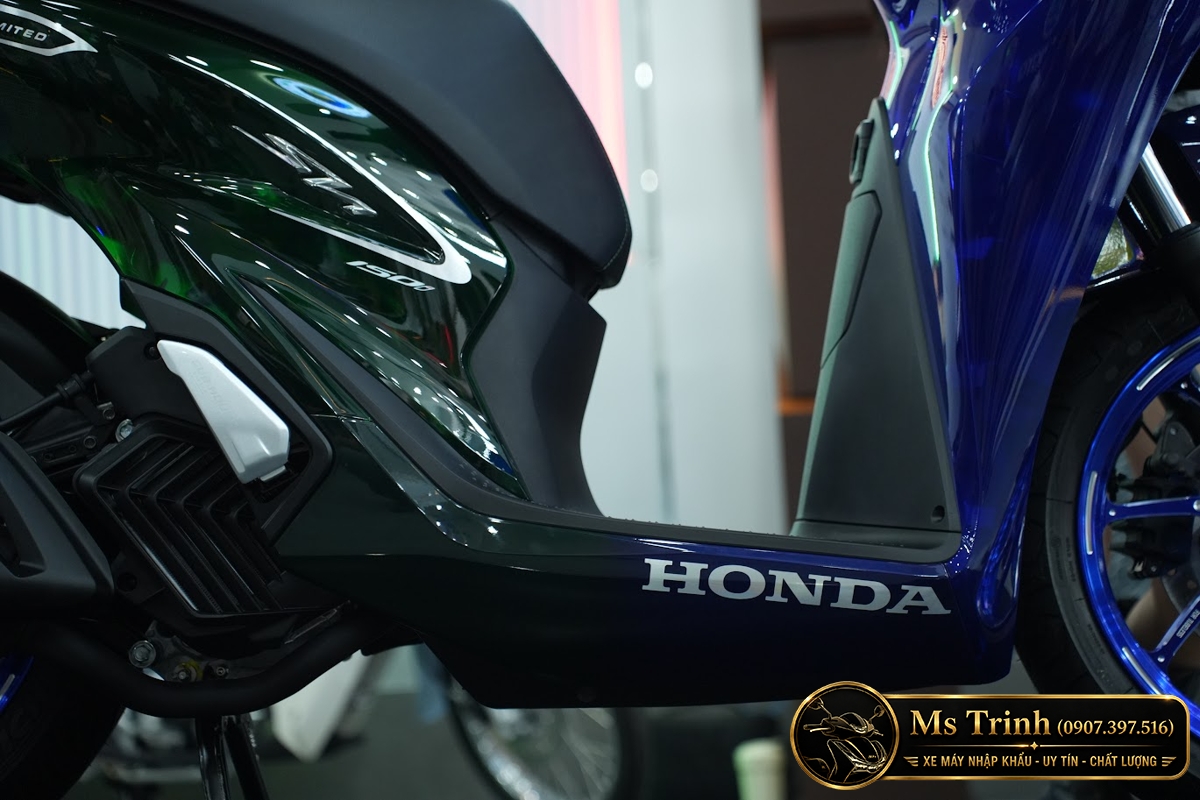 Honda SH150i Sapphire Green sử dụng động cơ eSP Plus Honda SH150i 156.9cc Super Vetro dùng động cơ eSP Plus làm mát dung dịch