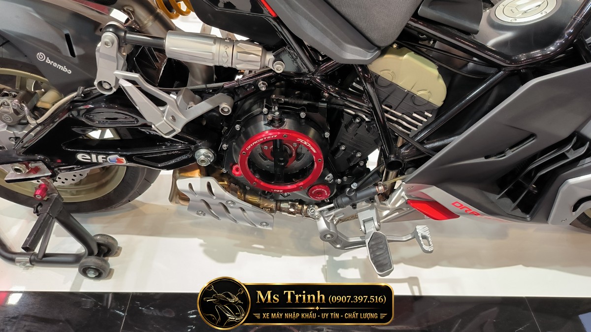 Italjet Dragster 700 2026 nổi bật với bộ khung mắt cáo đặc trưng đậm chất Ý hiện đại