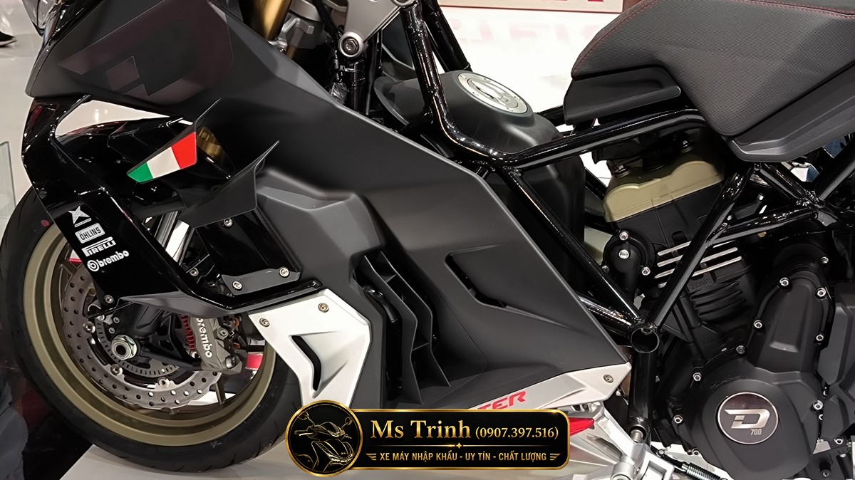 Italjet Dragster 700 2026 nổi bật cùng phong cách đường phố mạnh mẽ đầy chất công nghệ tương lai