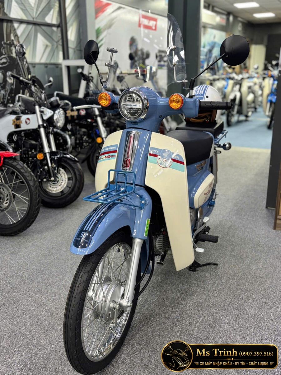 Mua Honda Super Cub 50 Final Edition màu Bonnie Blue nhập Nhật tại Cubshop
