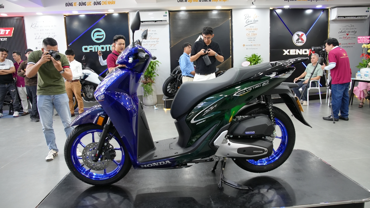 Moto Đồng Tháp ra mắt SH150i Super Vetro 2 in 1 và Hyosung GV350X