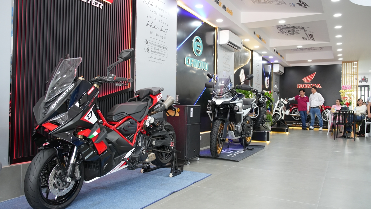 Moto Đồng Tháp chính thức khánh thành showroom xe máy cao cấp ngày 28/7/2026