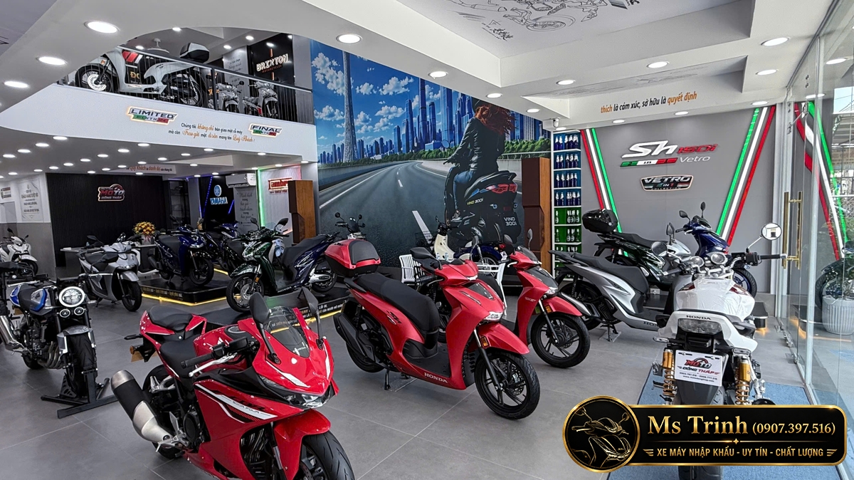 Honda CB500SF và các mẫu xe nhập khẩu tại cửa hàng xe máy Đồng Tháp