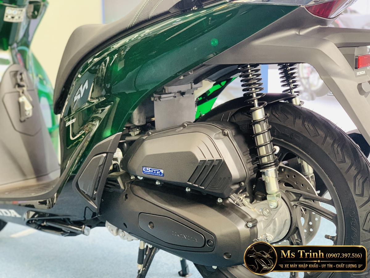 Động cơ eSP Plus trên Honda SH150 Vetro Green phiên bản giới hạn